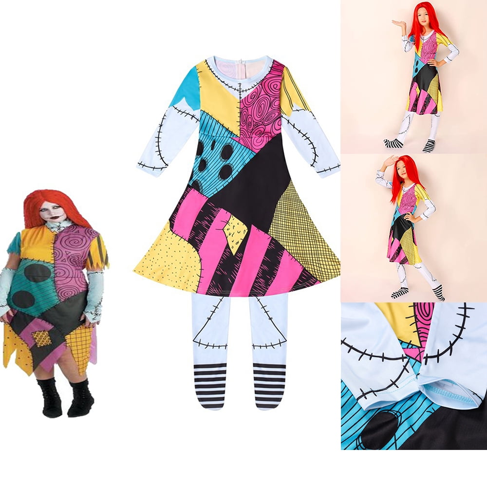 Girls' middle and young children perform clothing Christmas,Sally Short City Night Styling