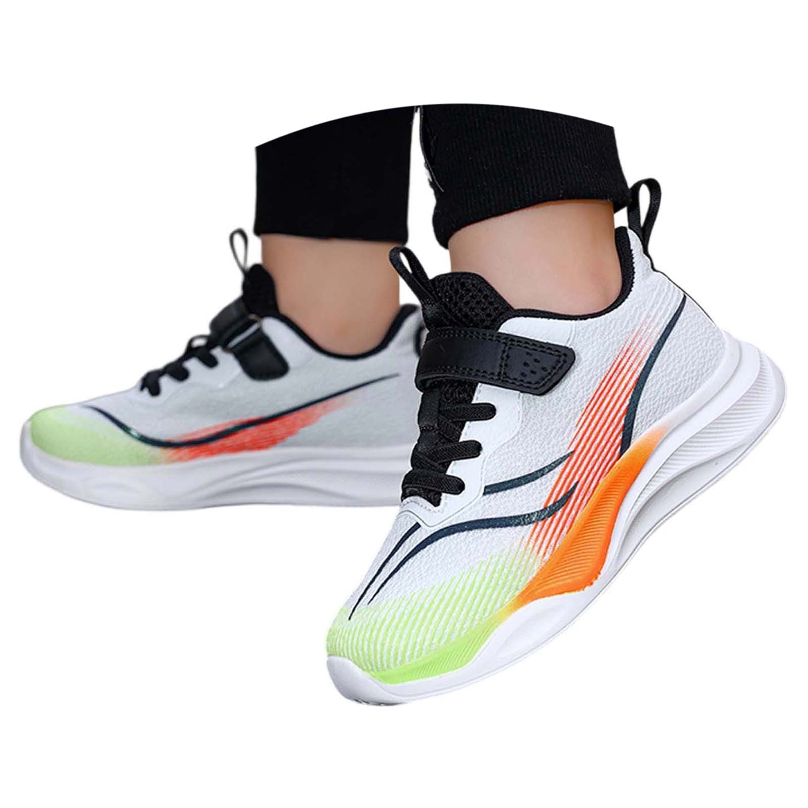 Embossed Breathable Sports Leisure Sneakers for Teens main image 1