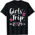 thumbnail image 1 of Girls trip 2024 weekend with heart T-Shirt, 1 of 5