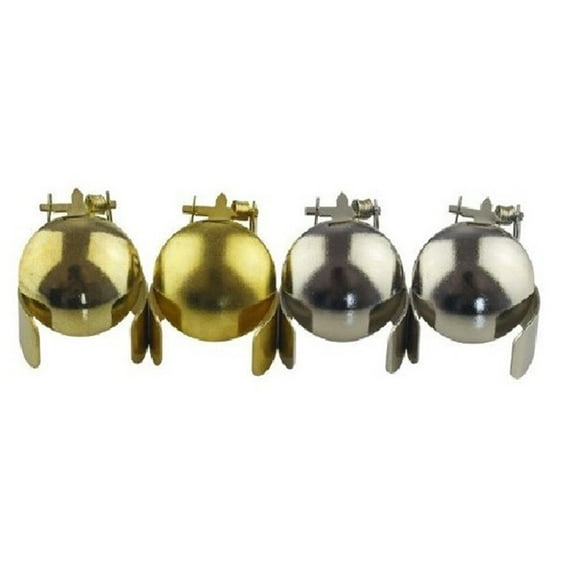 Girlsshop 1/4 Pack Candle Snuffer Automatic Fire Extinguishing Candle Snuffer Extinguisher,1Pc Silver