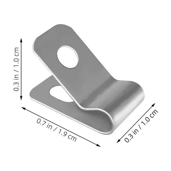 Girlsshop 100 Sets Of Wire Fence Clips Cattle Panel Cage Clips Fence Clamp Aluminum Wire