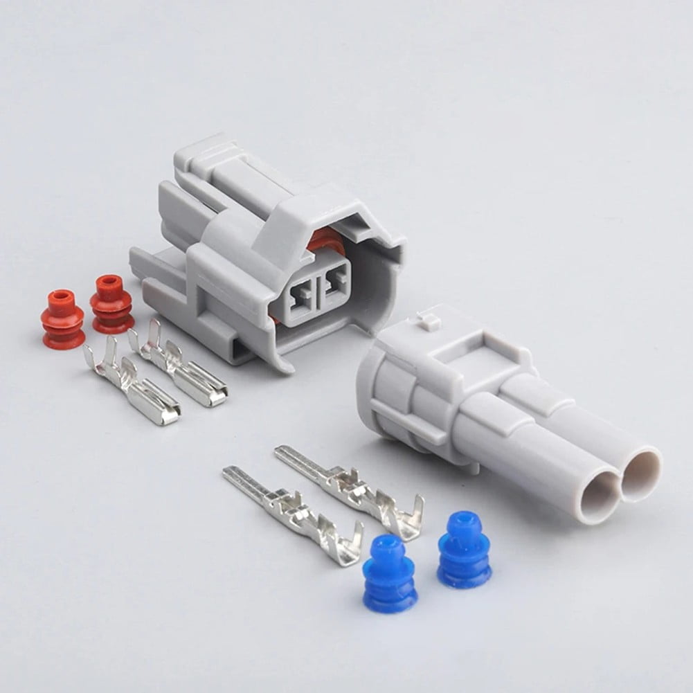 Qingqing Store Einspritzdüsen Connector Set - 2 Pin Für Nippon Smtomo