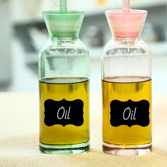 Girlsshop 2 Sheet Of Kitchen Waterproof Food Stickers Spice Jar Label Seasoning Jar Label