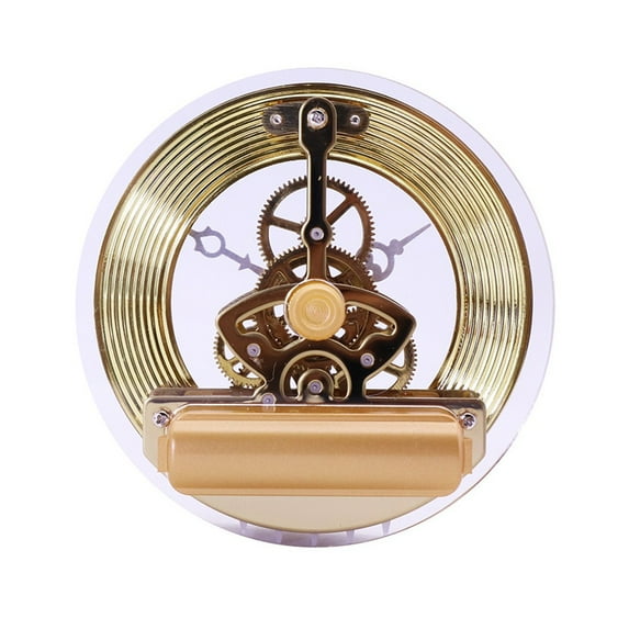 Girlsshop 86Mm Quartz Clock Inserts Movement Replacement Diy Parts Roman Numbers,gold