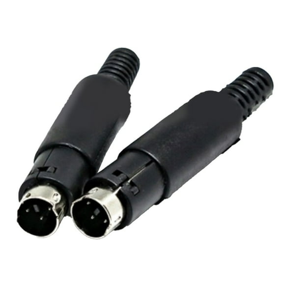 Girlsshop Din Plug Chassis Cable installation Male Socket S Terminal Ps2 Male Connector,,3PIN