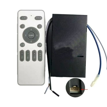 Girlsshop Frequency Conversion Ceiling Fan Light Remote Control Receiver Timer Switch,A