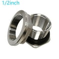 thumbnail image 1 of Girlsshop Homebrew Beer 304 Stainless Steel Weldless Bulkhead Tank Fitting 1/2", 1 of 6