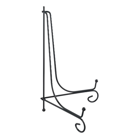 Girlsshop Iron Easel Classic Display Stand Bowl Plate Art Picture Photo Frame ,10inch