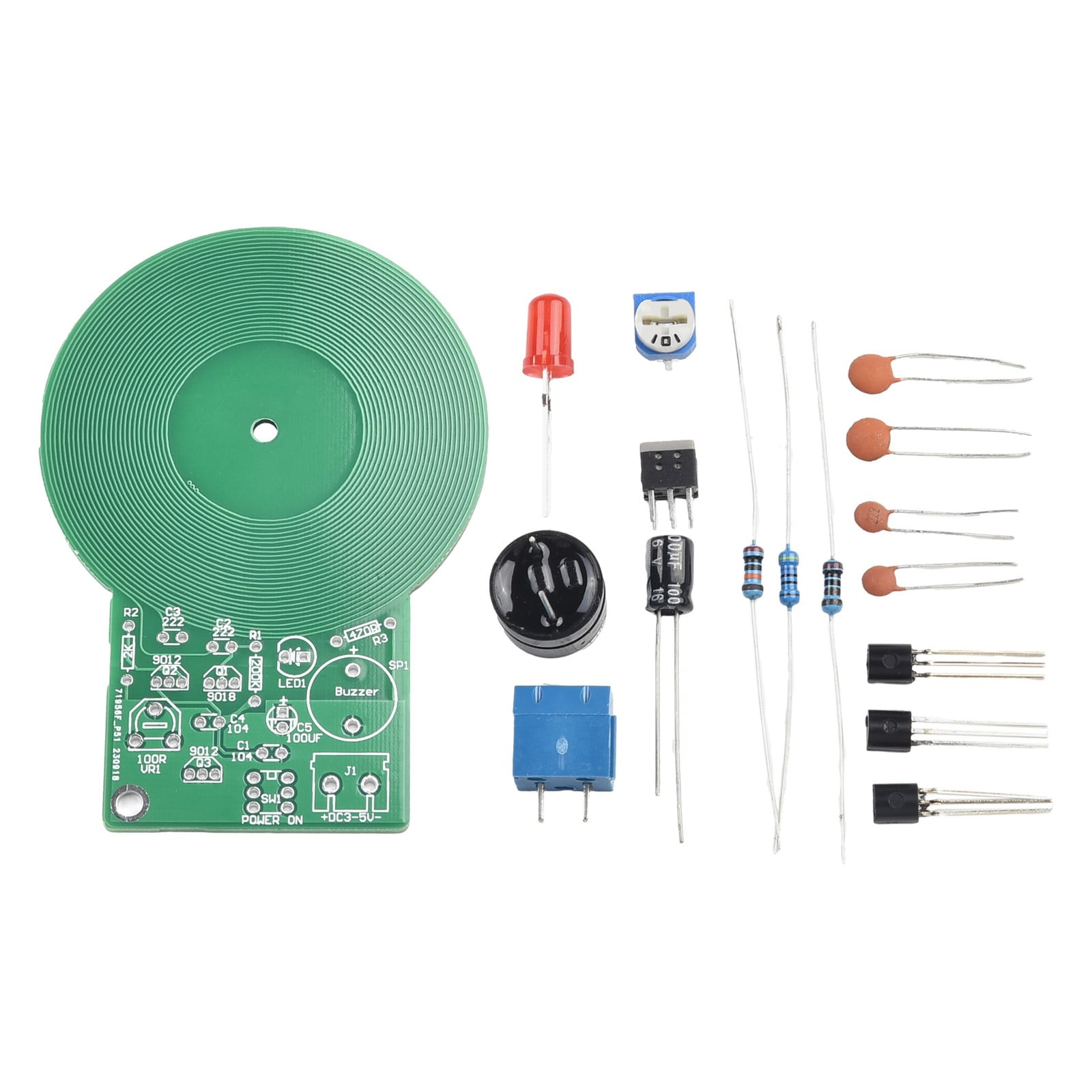 Metal Detector Kit Electronic Kit Dc 3V5V NonContact Sensor