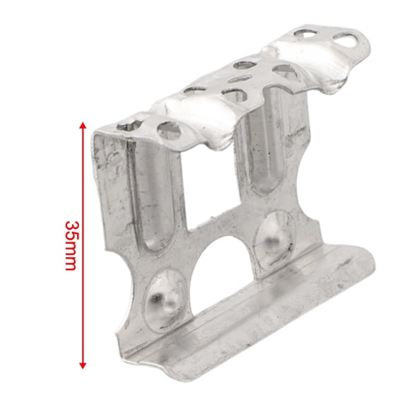 Girlsshop Pack Of 10 Solar Panel Frame Waterdrain Clips Aluminum Deflector Fully Automatic,35mm