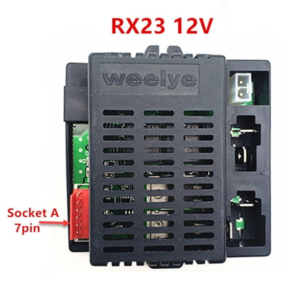 Girlsshop Receiver 6V 12V 24V and 2.4G Rc for Children'S Electric Toy Car,RX23 A 12V Receiver