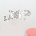 thumbnail image 1 of Girlsshop Removable Acrylic Mirror Flower Diy Art Wall Sticker Mural Decal Home Room Decor,Silver, 1 of 9