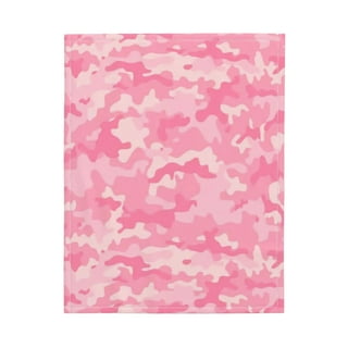 Pink Camo Baby Blanket