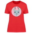 thumbnail image 1 of Girly Deer With Tiny Ribbon Tee Women's -Image by Shutterstock, 1 of 2