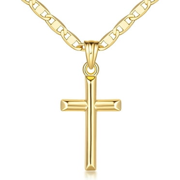 Gold Chain Kay Jewelers Mens Cross Necklace Kay Jewelers Gold