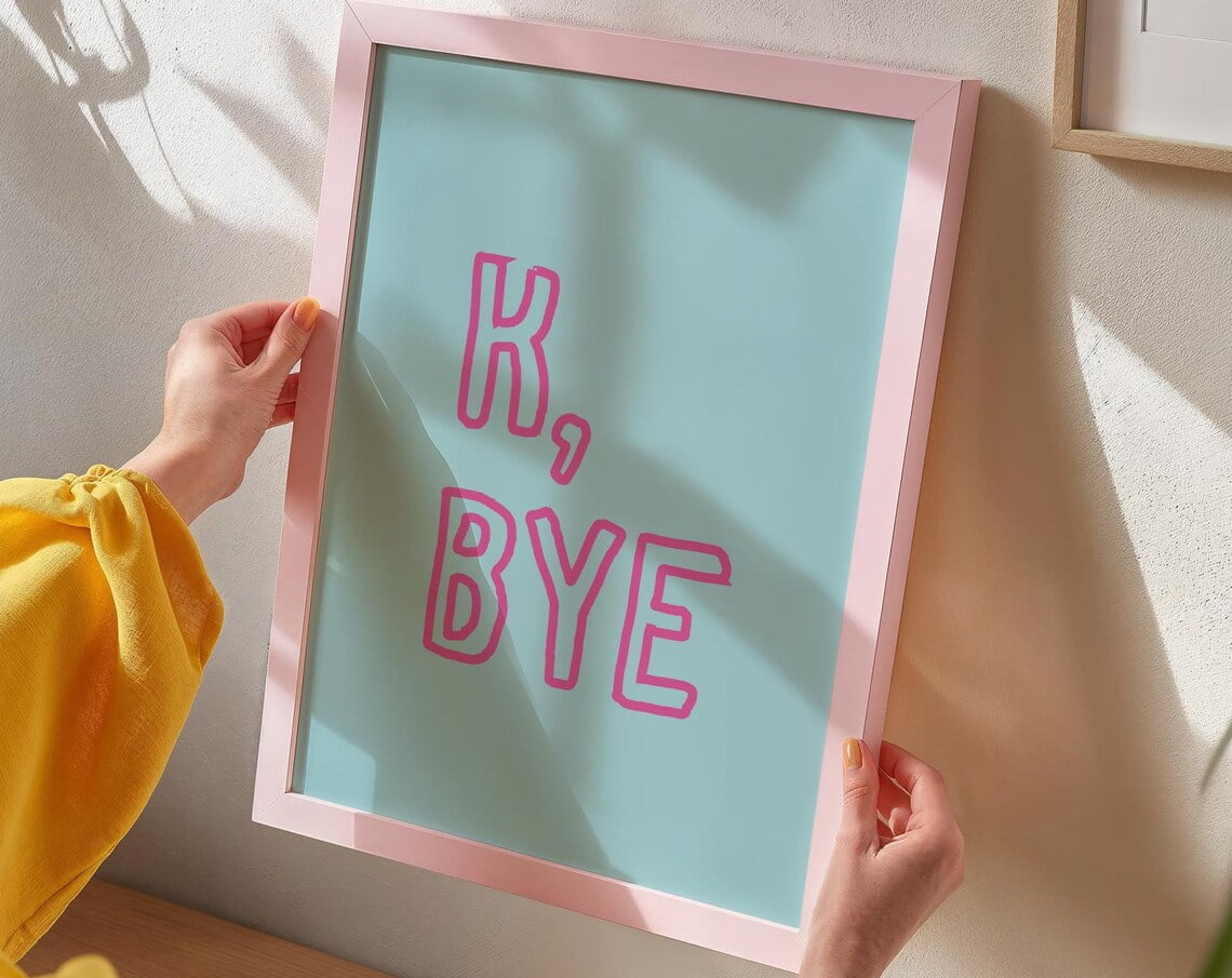 Picture of Girly Office Decor, Office Wall Art, Funny Office Print, Home Office ...