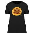 thumbnail image 1 of Girly Owl On A Swing Tee Women's -Image by Shutterstock, 1 of 2