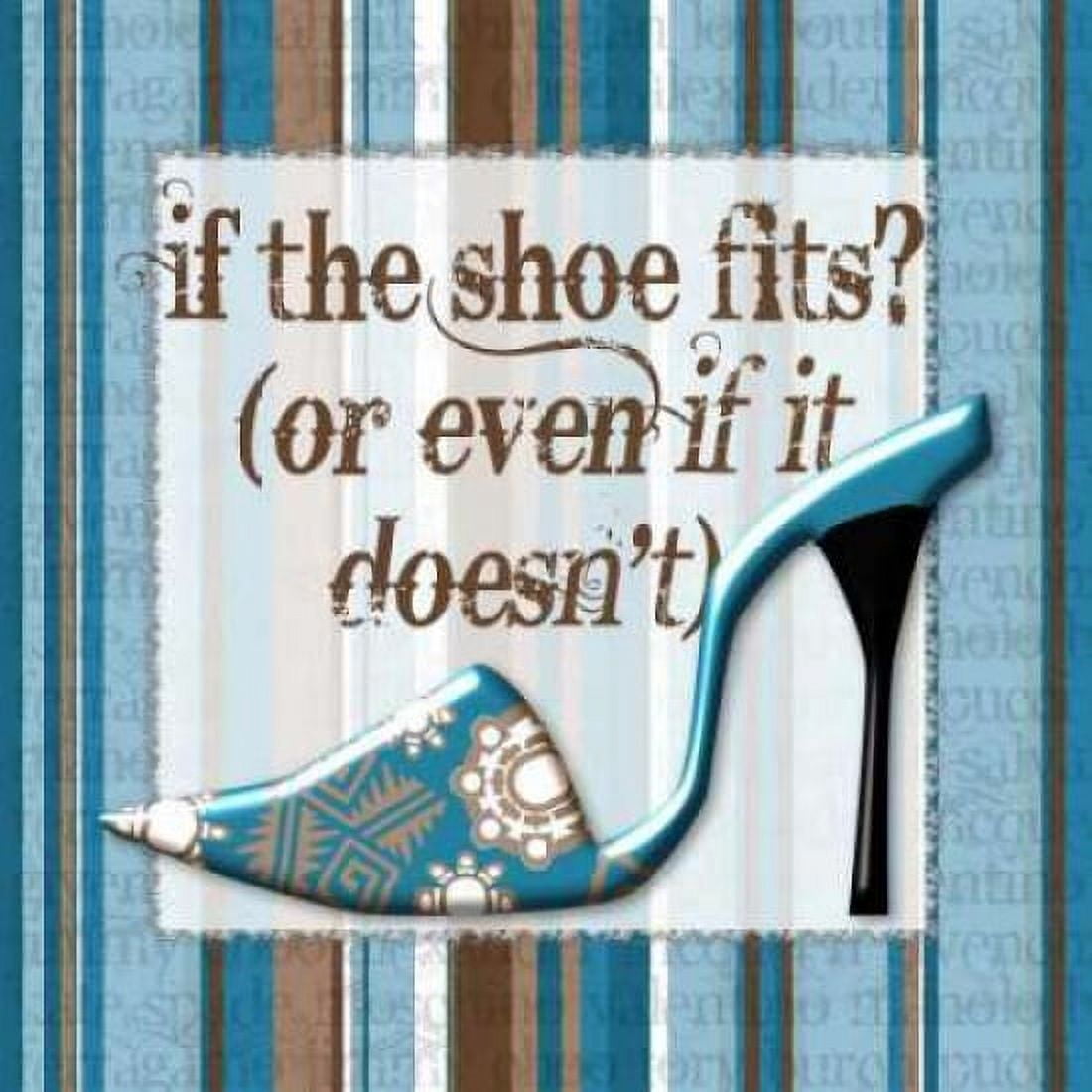 Girly Shoe II Canvas Art - Sylvia Murray (24 x 24)
