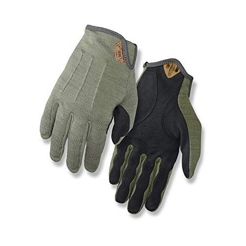 Giro D'Wool Men's Urban Cycling Gloves - Mil Spec Olive (2021), Medium