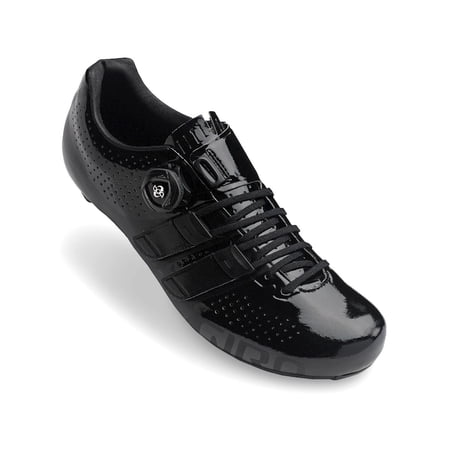 Giro Factor Techlace Road Shoes (Black) (45)