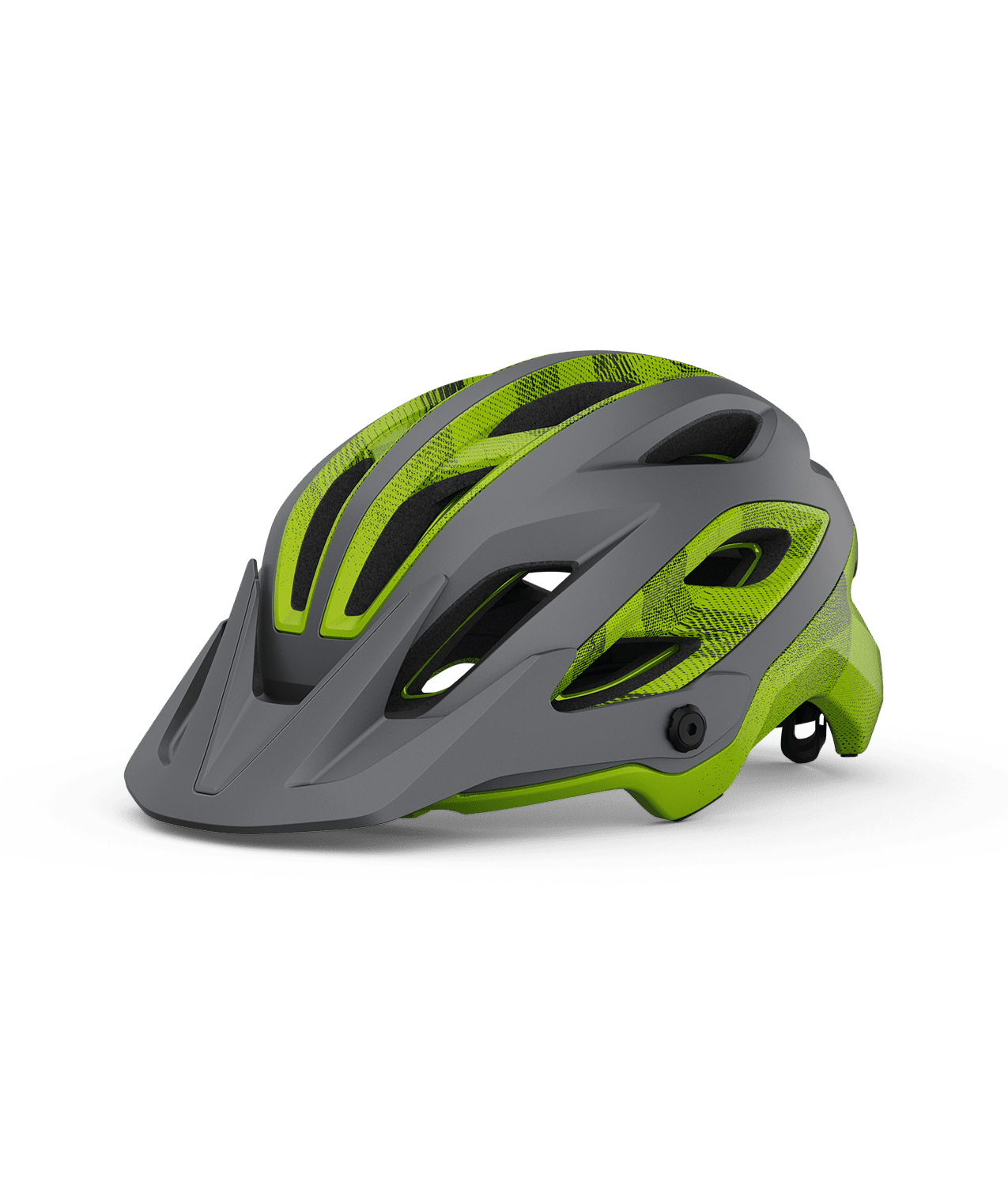 Giro Merit Spherical Adult Mountain Bike Helmet - Matte Metallic Black/Ano Lime - Size M (5559 cm)