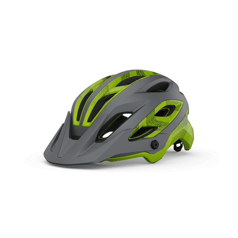 Giro Merit Spherical Adult Mountain Bike Helmet - Matte Metallic Black/Ano Lime - Size M (5559 cm)