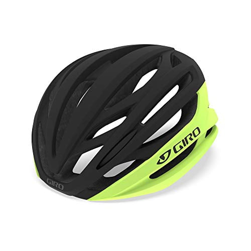 Giro Syntax MIPS Adult Road Cycling Helmet - Small (51-55 cm), Highlight Yellow/Black (2020)