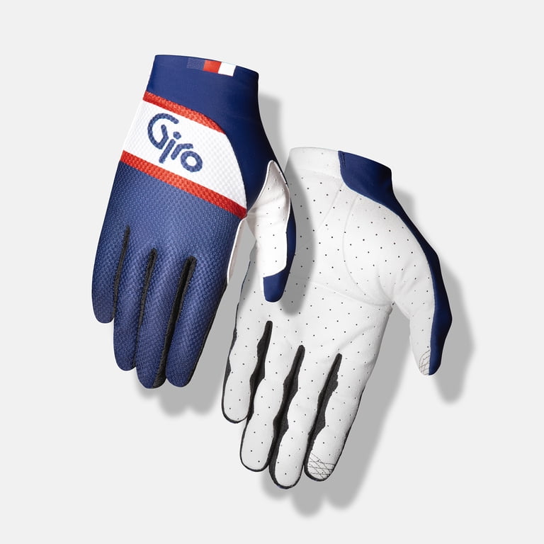 retro bicycle gloves Giro Trixter Bicycle Gloves, Midnight Retro, size Small