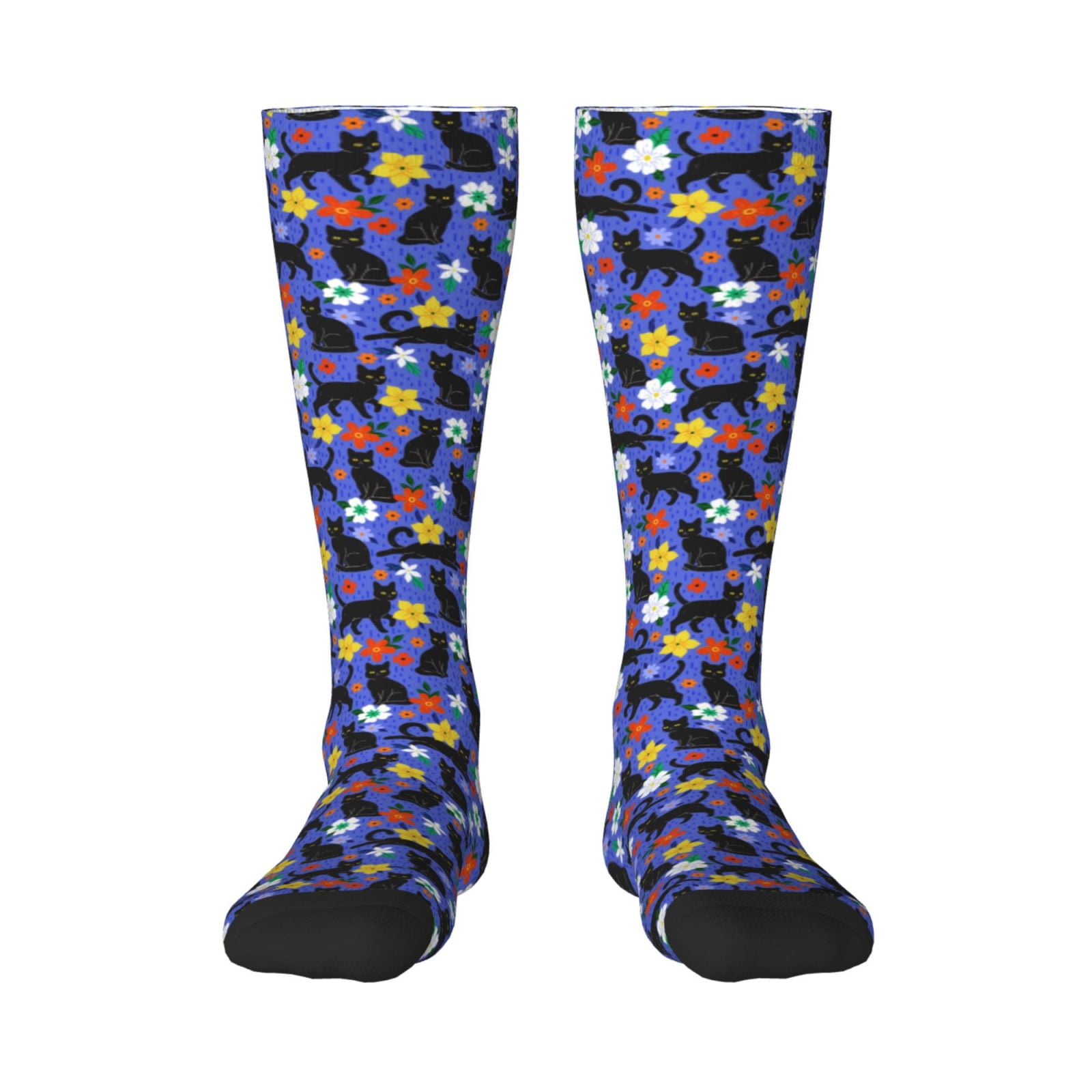 Giroia Black Cats And Flowers for Stocking Stuffers for Adults Teens