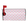 Giroia Checkerboard With Snowflake for Mailbox Covers Mail Box Covers