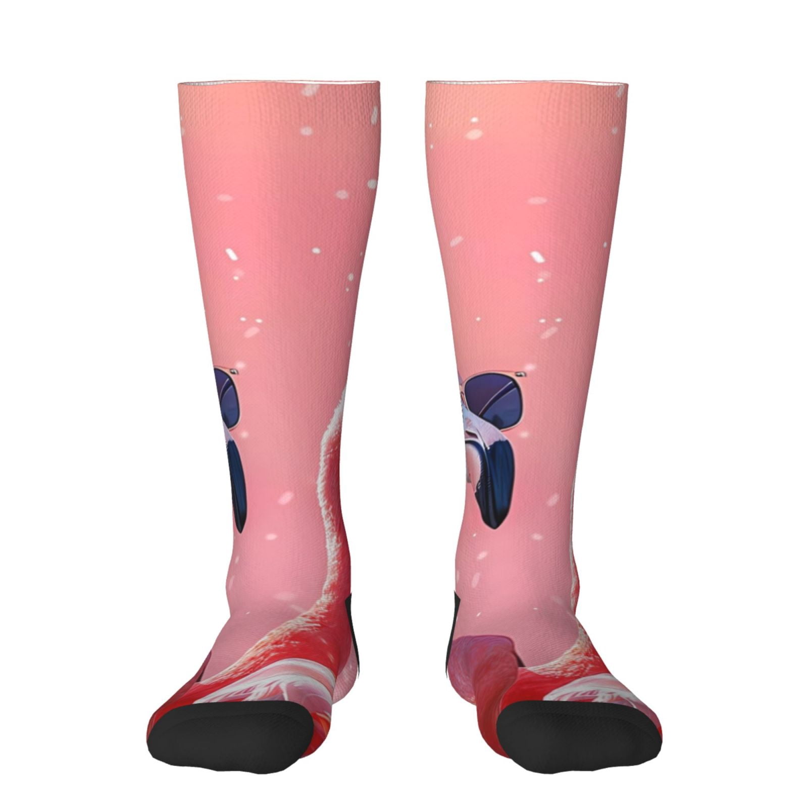 Giroia Cool Flamingos Sunglasses Scene for Stocking Stuffers for Adults