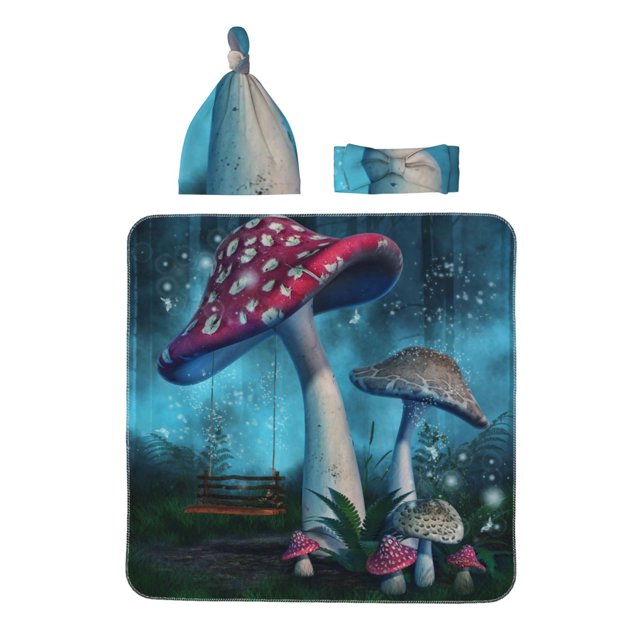 Giroia Fantasy Mushrooms for Swaddles for Newborns Girl Boy Newborn