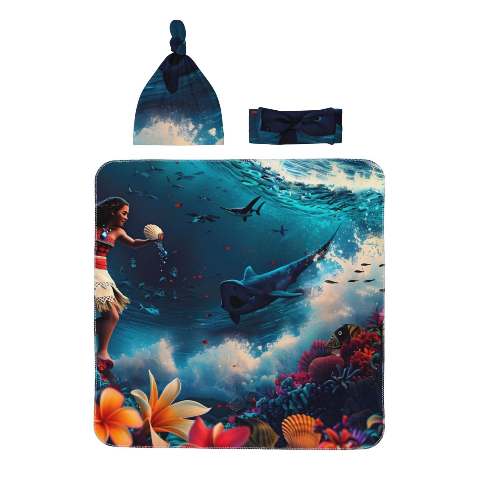 Giroia Fantasy Underwater Adventure for Swaddles for Newborns Girl Boy