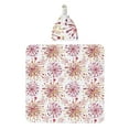 Giroia Fireworks for Swaddles for Newborns Baby Beanie Swaddle Blanket
