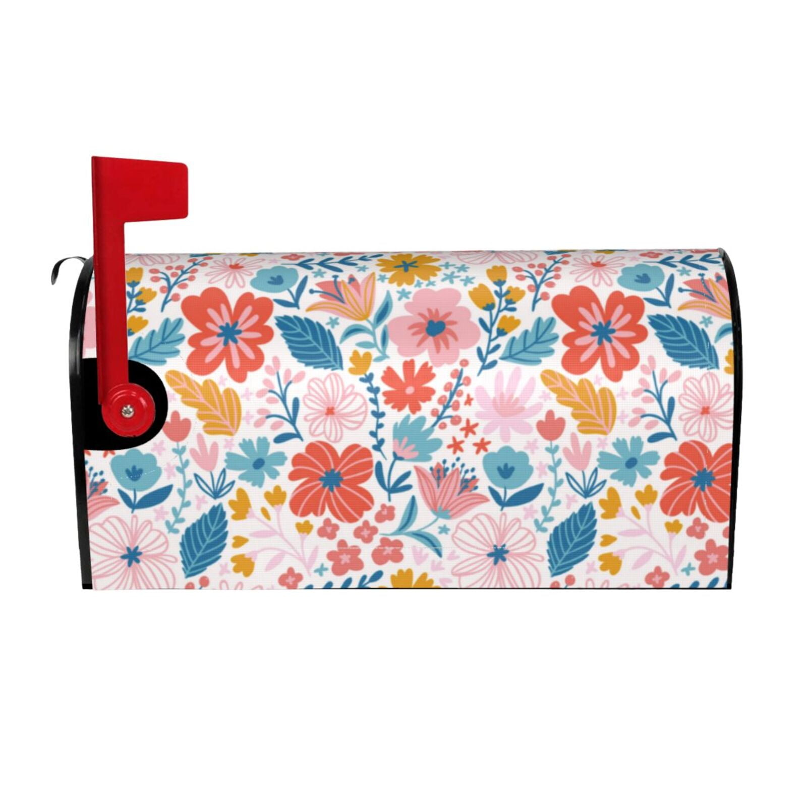 Giroia Floral Ditsy for Mailbox Covers Mail Box Covers Magnetic Letter ...