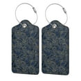 Giroia Golden Peonies for Large Luggage Tags for Suitcases for Men and