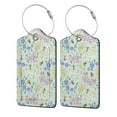 Giroia Honey Bees And Flowers for Large Luggage Tags for Suitcases for