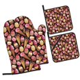 Giroia Ice Cream Cake for Pot Holders and Oven Mitts Pot Holders