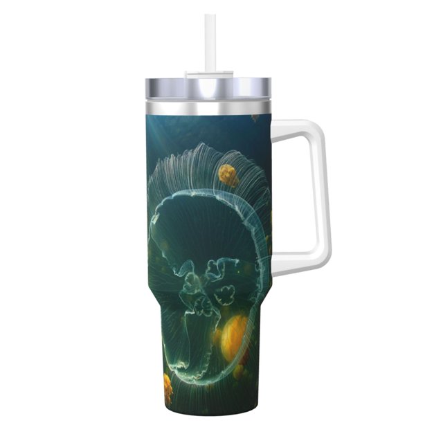 Giroia Jelly Fish for 40oz Insulated Kettle Water Bottle For Running