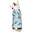 Giroia Party Shark Cute for Dog Hoodie Dog Clothes Sweaters with Hat