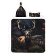 Giroia Regal Stag In Forest for Swaddles for Newborns Girl Boy Newborn
