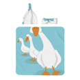 Giroia Three White Geese for Swaddles for Newborns Girl Boy Newborn