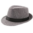 thumbnail image 1 of Giroir 1920s Party Accessories Fedora Hats for Men Women Short Brim Unisex, 1 of 4