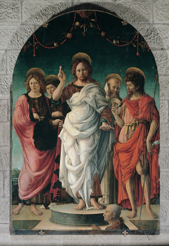 Girolamo Da Cremona Canvas Art - (24 x 36)