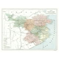 thumbnail image 1 of Historic Map - Girona Province Spain - Pompido 1913 - Vintage Wall Art, 1 of 4