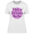 thumbnail image 1 of Girsl Just Wanna Have Fun T-Shirt Women -Image by Shutterstock, Female Small, 1 of 2