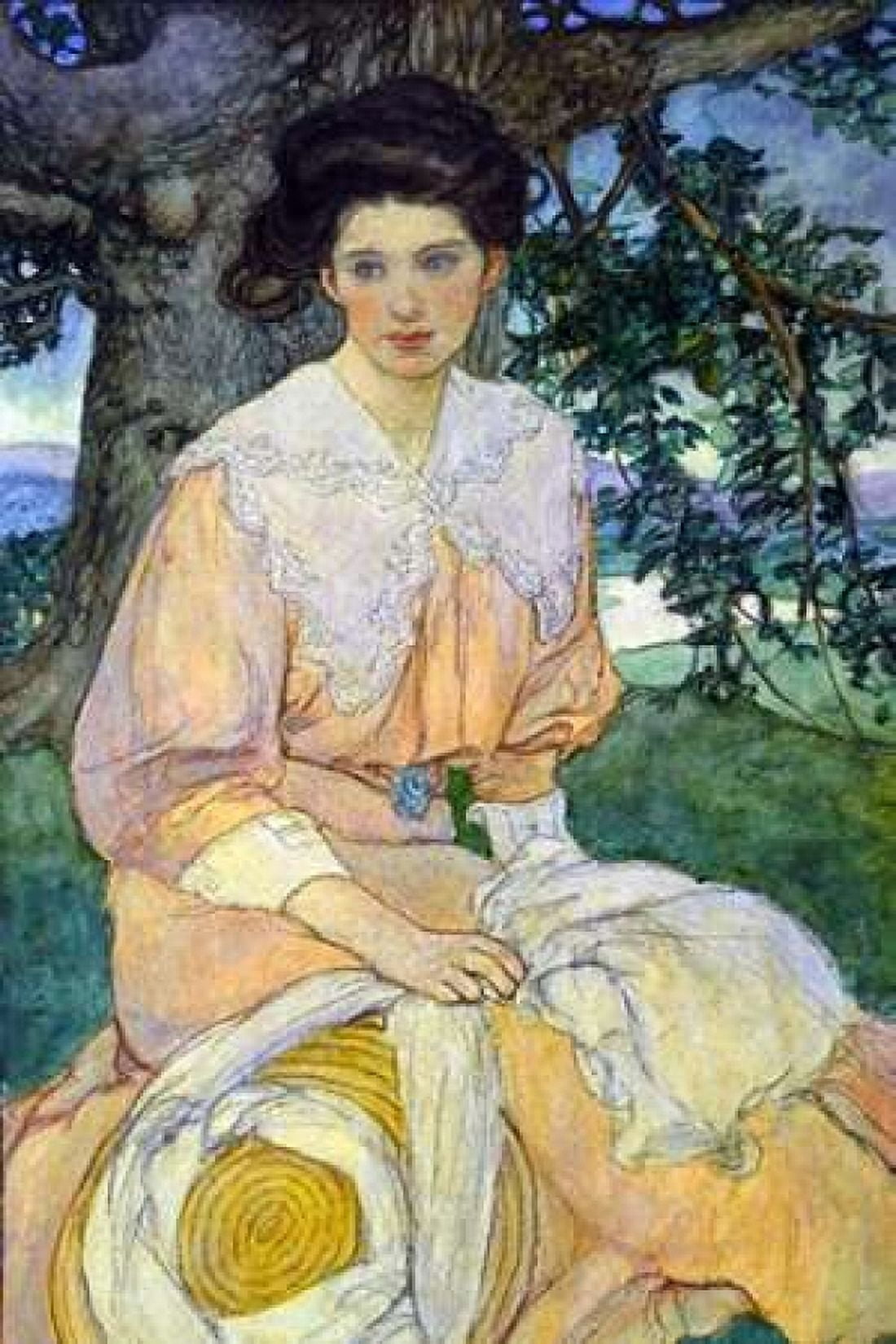 Gisele Canvas Art - Elizabeth Shippen Green (12 x 18)