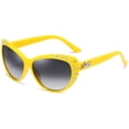 thumbnail image 1 of Giselle Cat Eye Rhinestone Kids Retro Sunglasses for Teens Girls Children Age 6-14 Trendy Glasses, 1 of 7