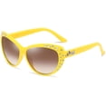 thumbnail image 1 of Giselle Cat Eye Rhinestone Kids Retro Sunglasses for Teens Girls Children Age 6-14 Trendy Glasses, 1 of 7