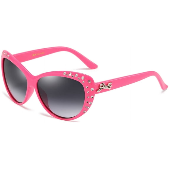 Giselle Cat Eye Rhinestone Kids Retro Sunglasses for Teens Girls Children Age 6-14 Trendy Glasses